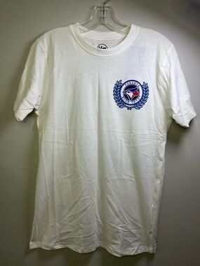 47 Brand Toronto Blue Jays White Short Sleeve Tee